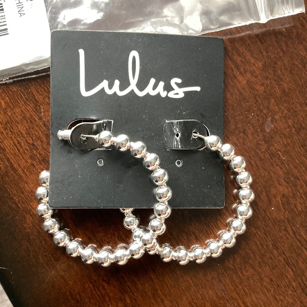 Hoop earrings